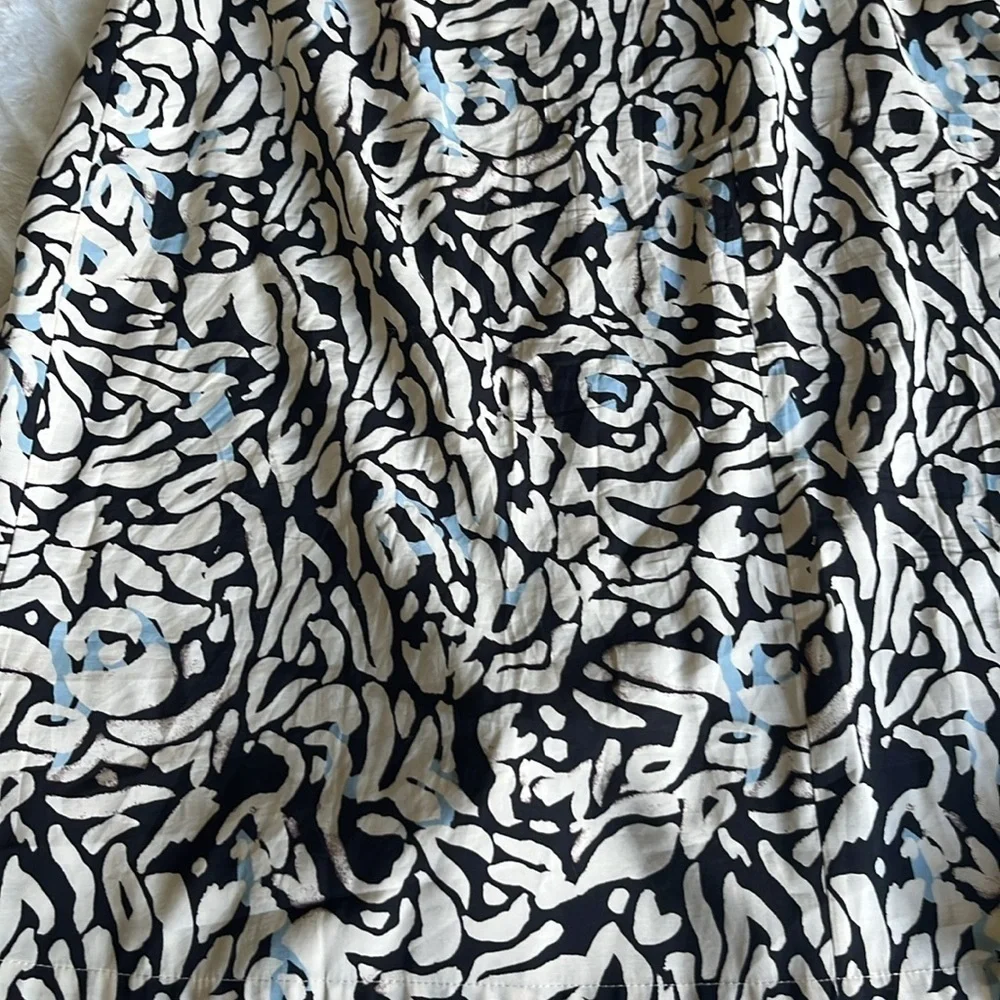 ICHI Jepia Pattern Midi Dress